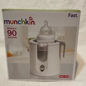 Munchkin Fast Bottle Warmer in White
